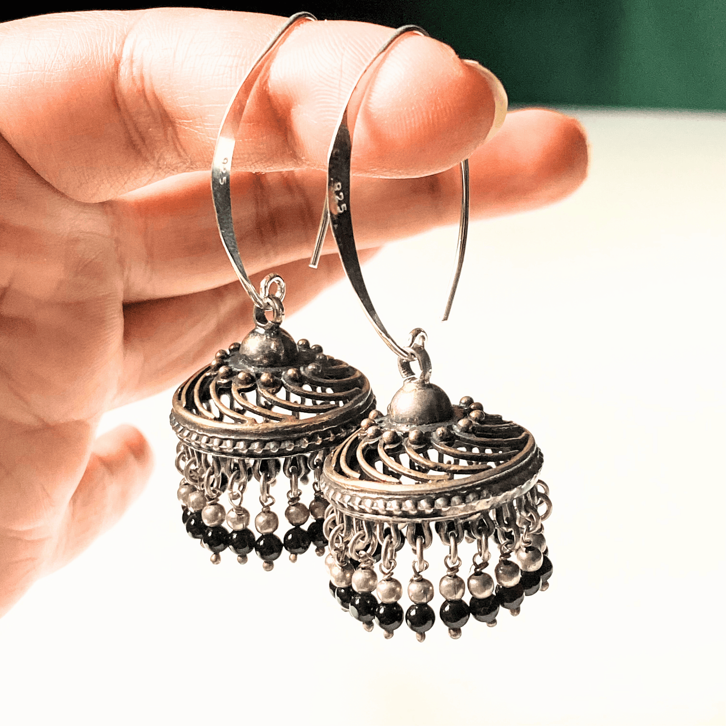 Leaf Hook Earring (Jhumka)