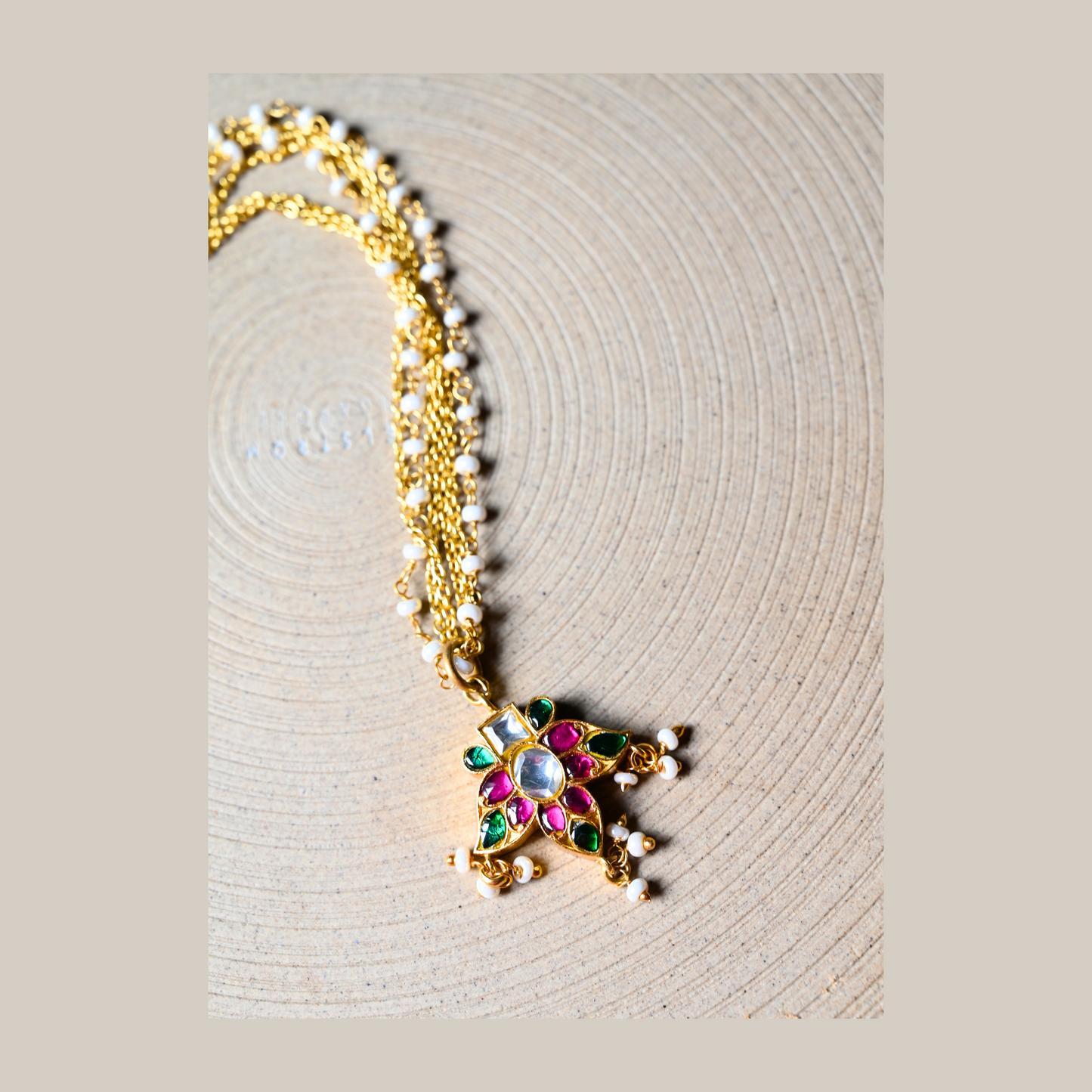 Jyotsna (Pink & Green)