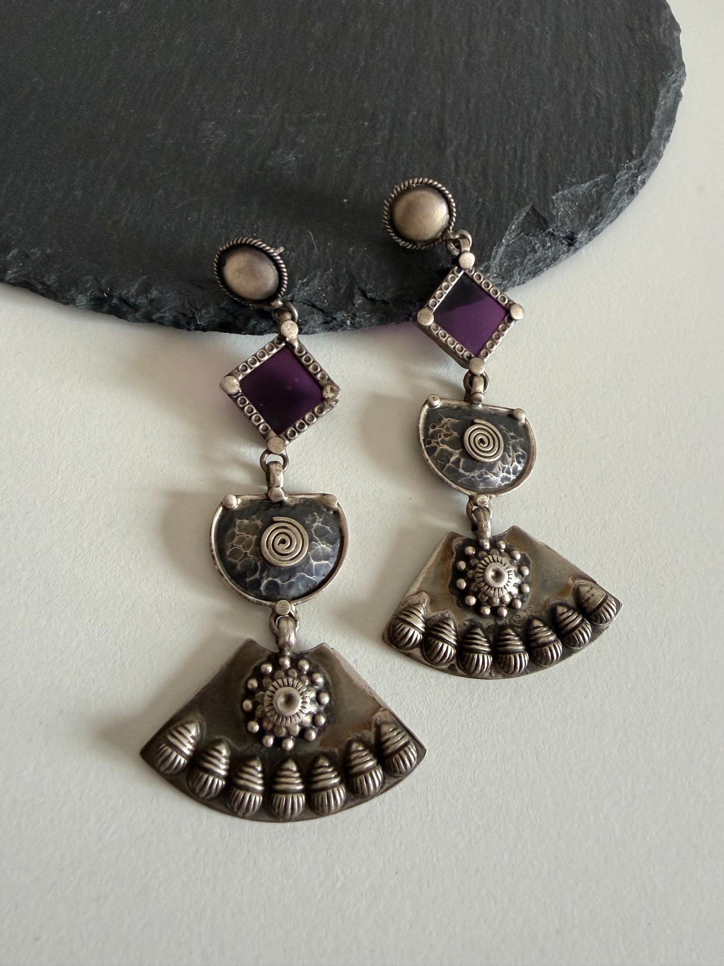 Pankha Long Earrings