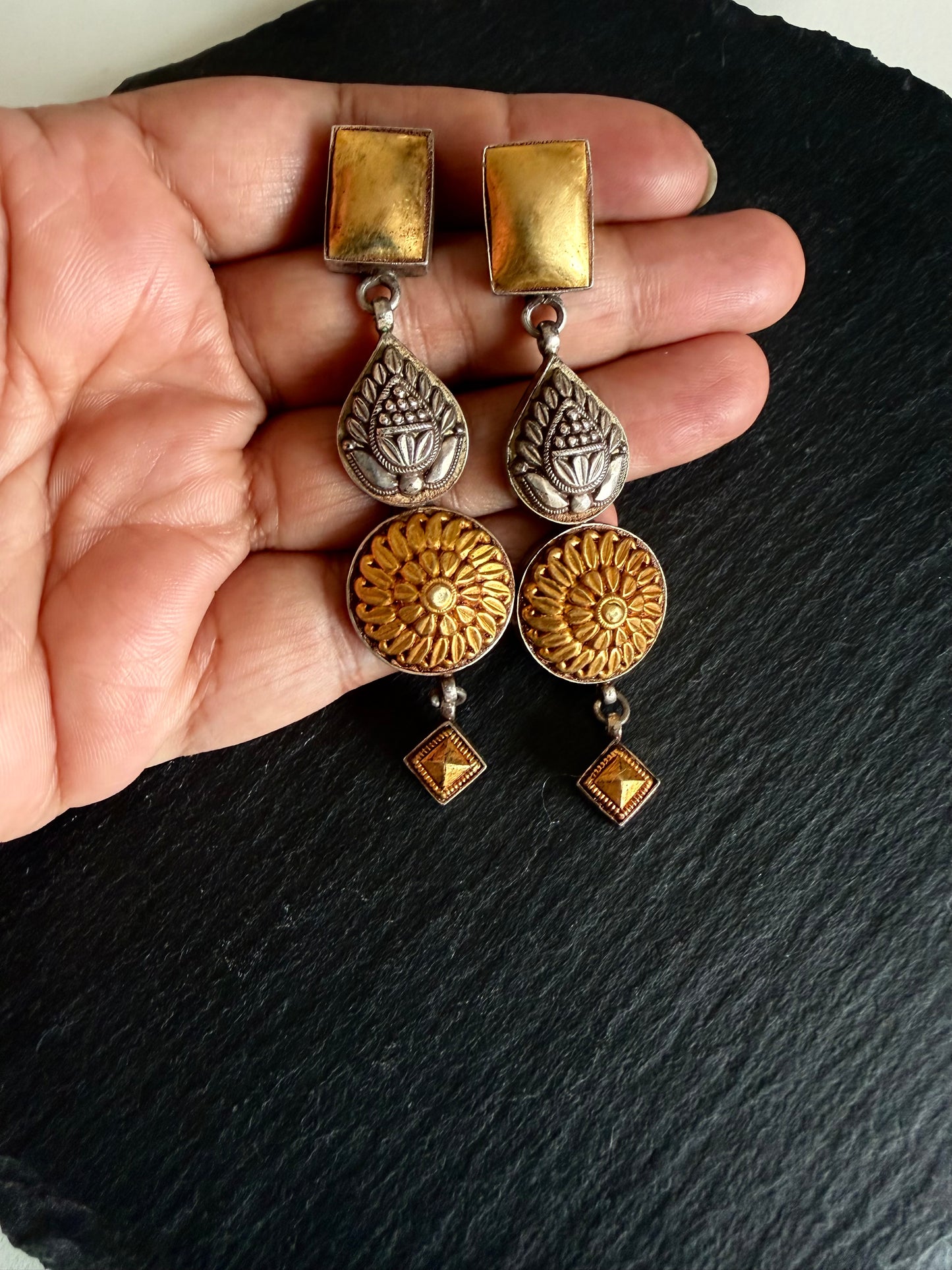 Golden Girl Long earring