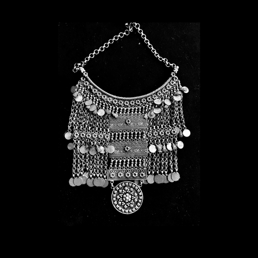 Afghan inspired necklace